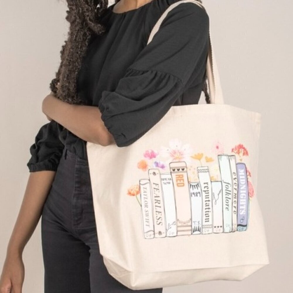 T SWIFT ALBUM TOTE BAG